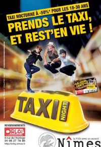 Taxi Night est le nouveau dispositif pour la sécurité de la jeunesse nîmoise. Publié le 11/10/12. Nîmes